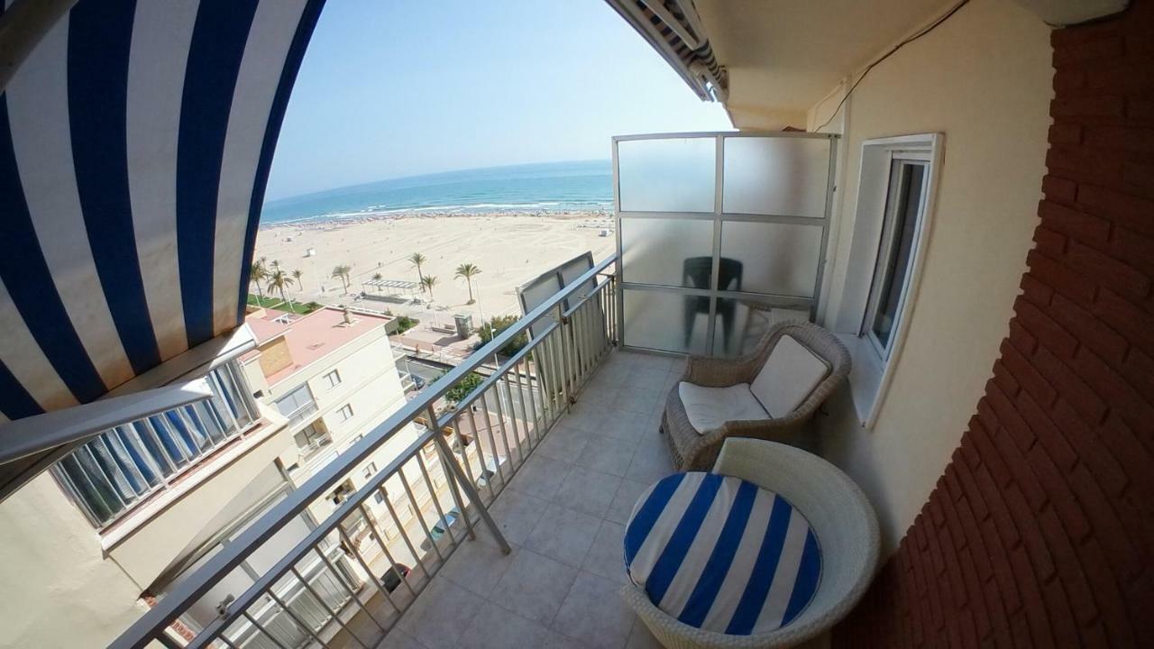 Preciosos Apartamentos Caracola En La Primera Linea De La Playa De 甘迪亚 外观 照片